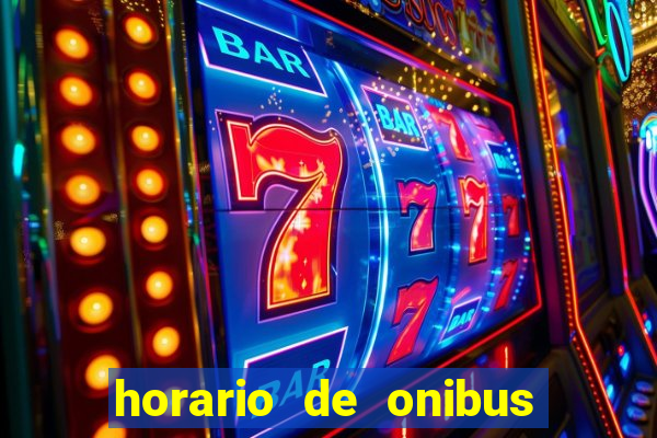 horario de onibus santos dumont x juiz de fora